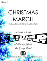Christmas March Concert Band sheet music cover